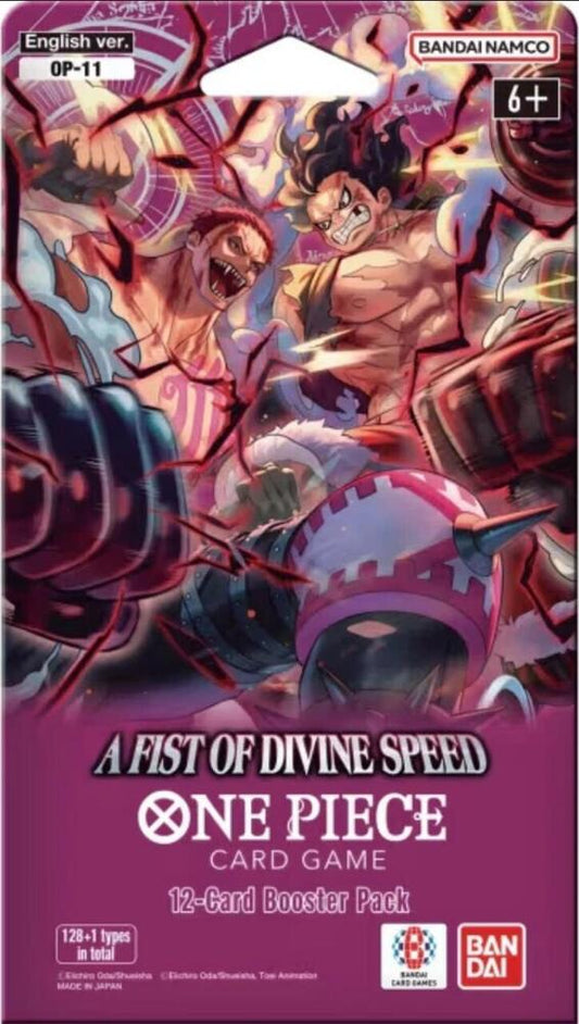 BOOSTER PACK -A FIST OF DIVINE SPEED- [OP-11]