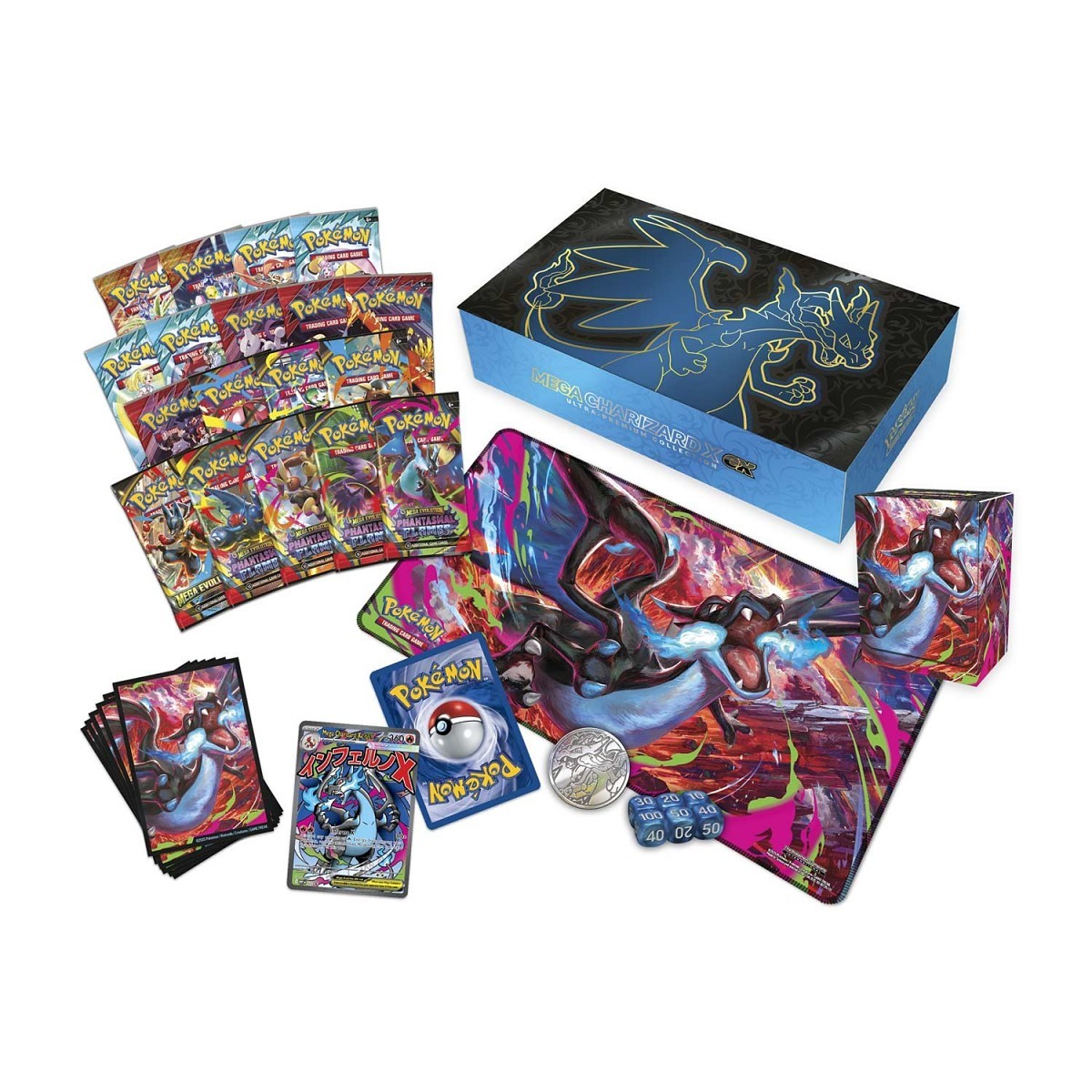 Pokémon TCG: Mega Charizard X ex Ultra-Premium Collection