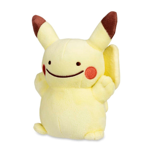 Ditto As Pikachu Plush - 7 In.