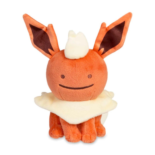 Ditto As Flareon Plush - 6 ½ In.