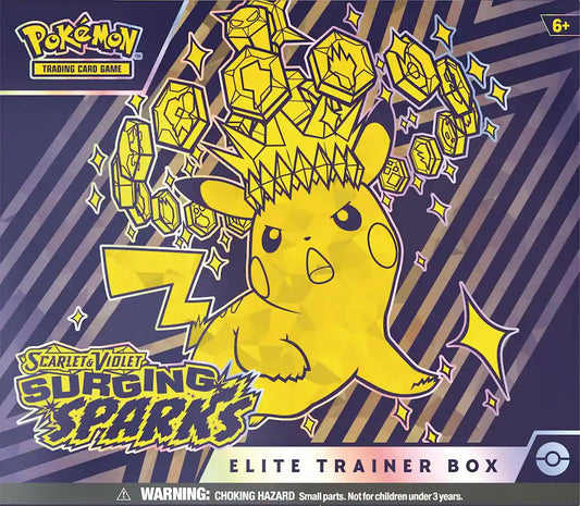 Pokémon TCG- Scarlet & Violet Surging Sparks Elite Trainer Box