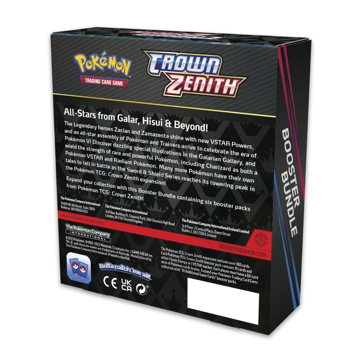 Pokémon TCG: Crown Zenith Booster Bundle (6 Packs)