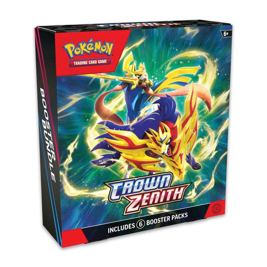 Pokémon TCG: Crown Zenith Booster Bundle (6 Packs)