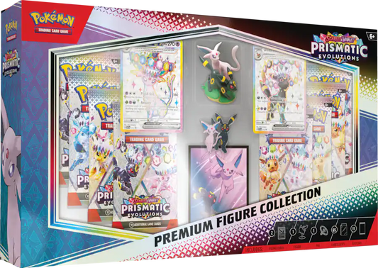 Pokemon TCG Scarlet & Violet: Prismatic Evolutions Premium Figure Collection